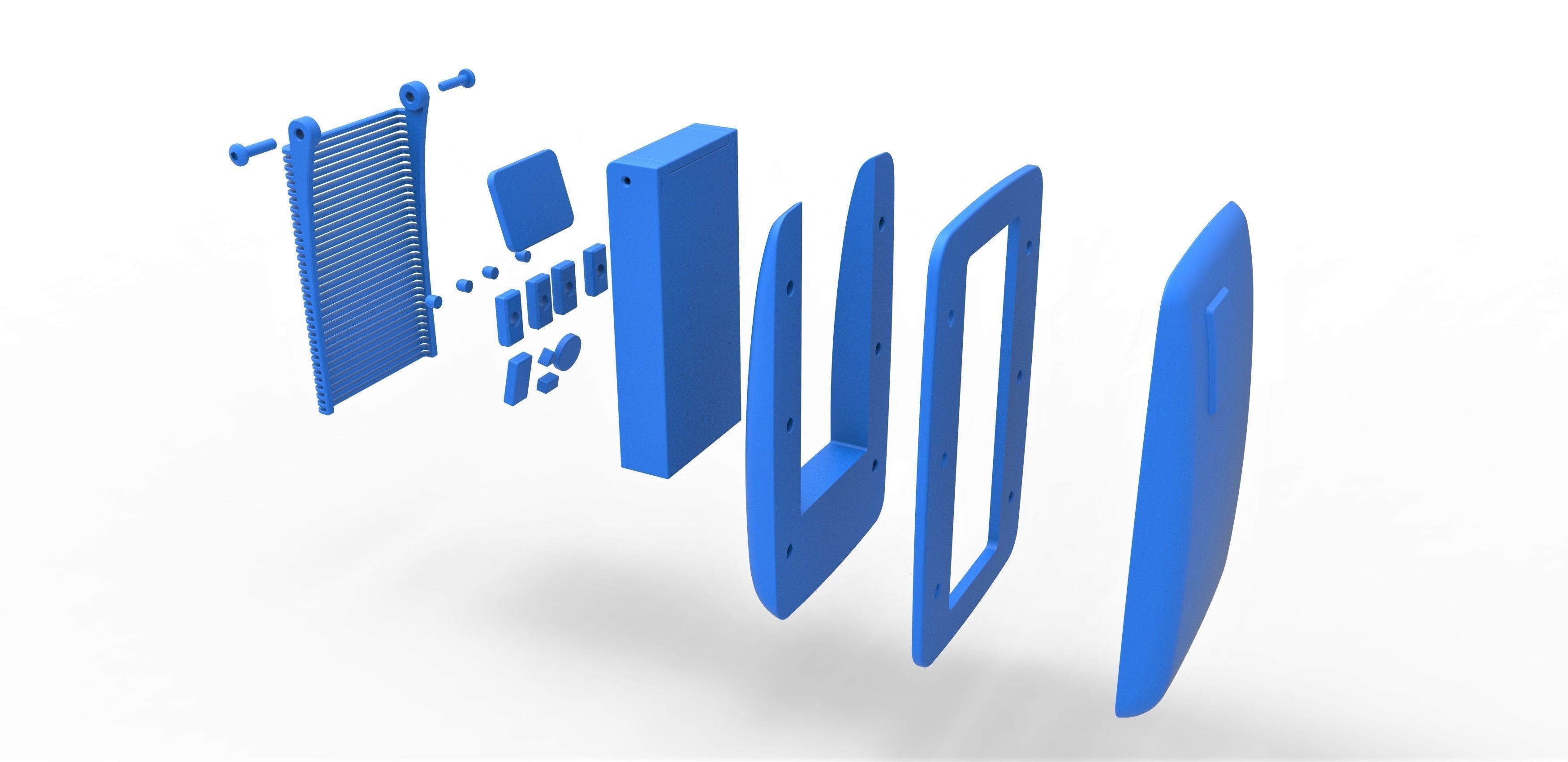 Communicator from the movie Star Trek Generations 1994 3D print model_33