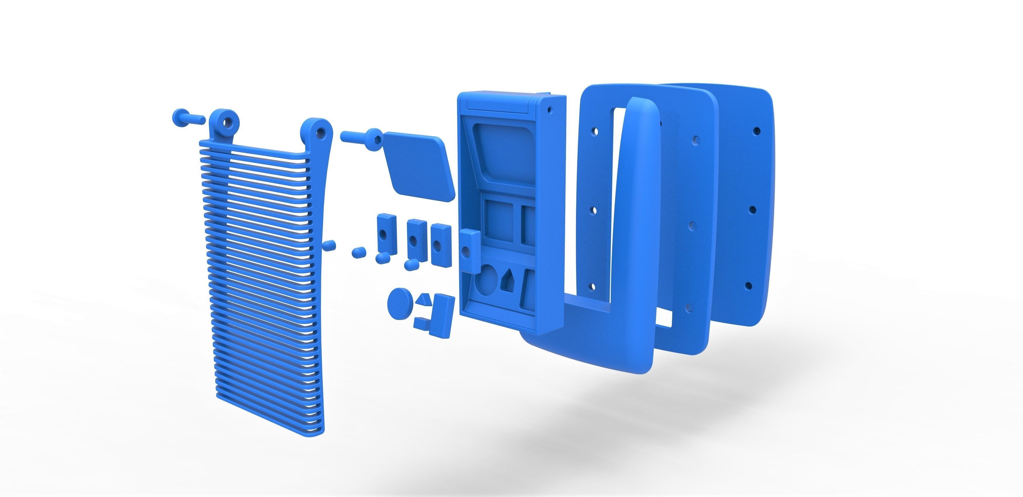 Communicator from the movie Star Trek Generations 1994 3D print model_31