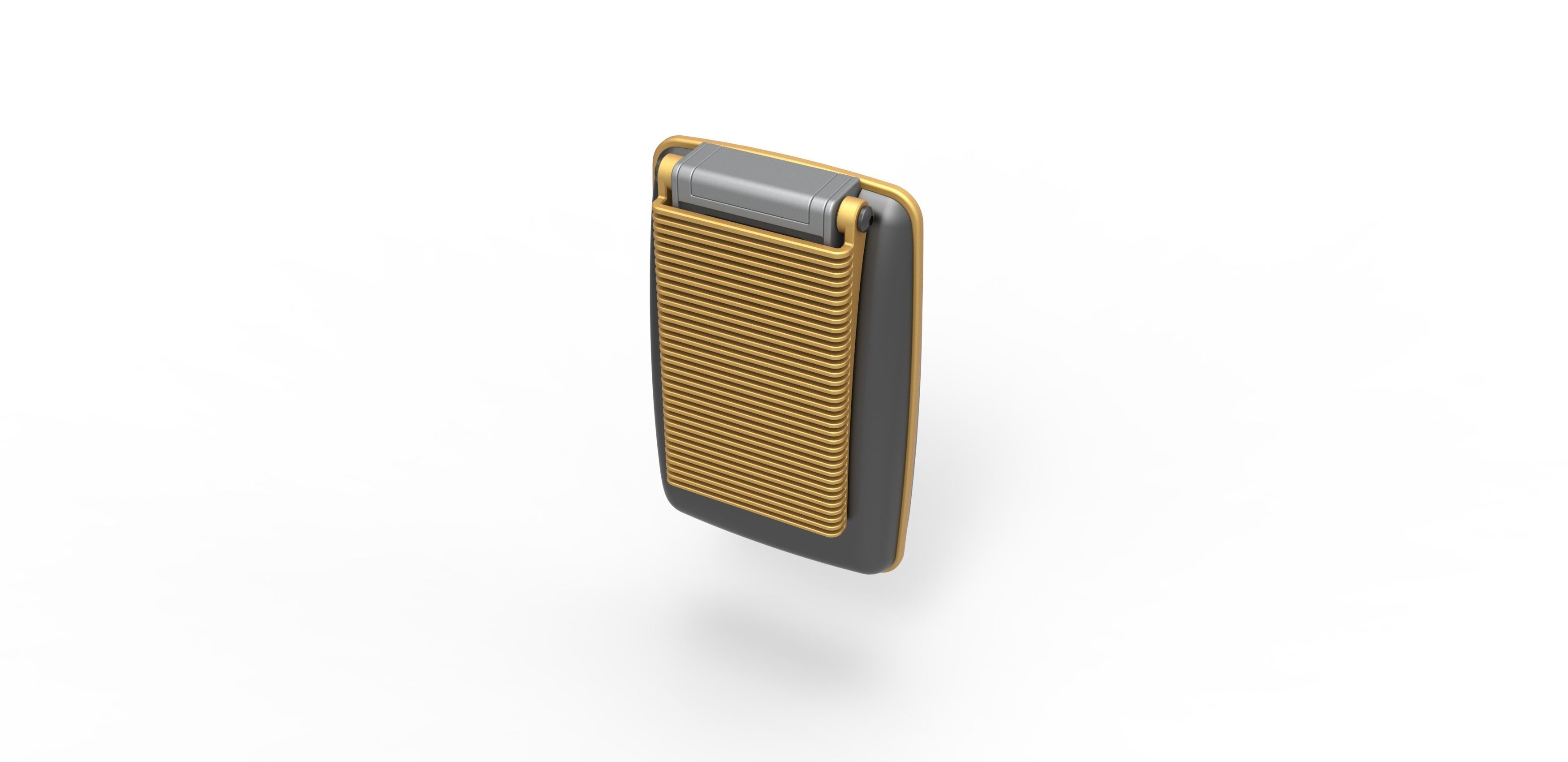 Communicator from the movie Star Trek Generations 1994 3D print model_6