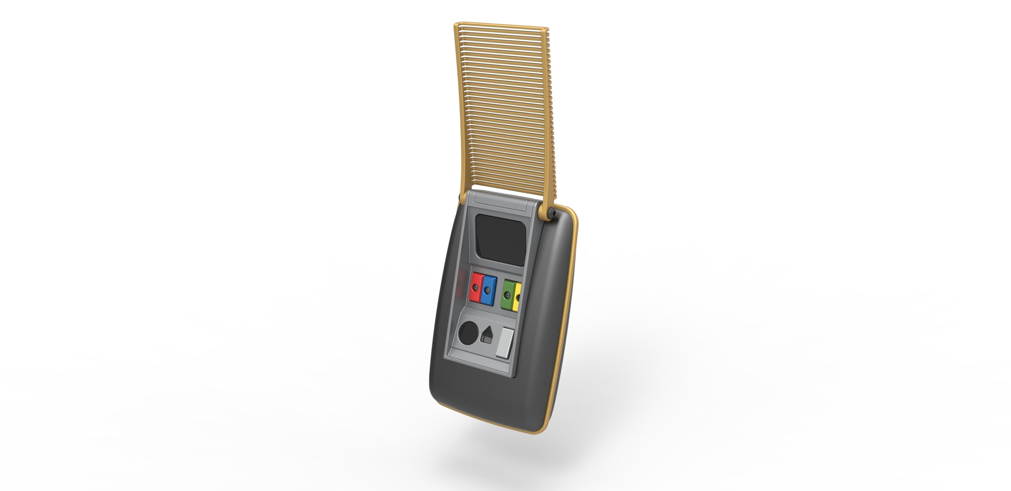 Communicator from the movie Star Trek Generations 1994 3D print model_12