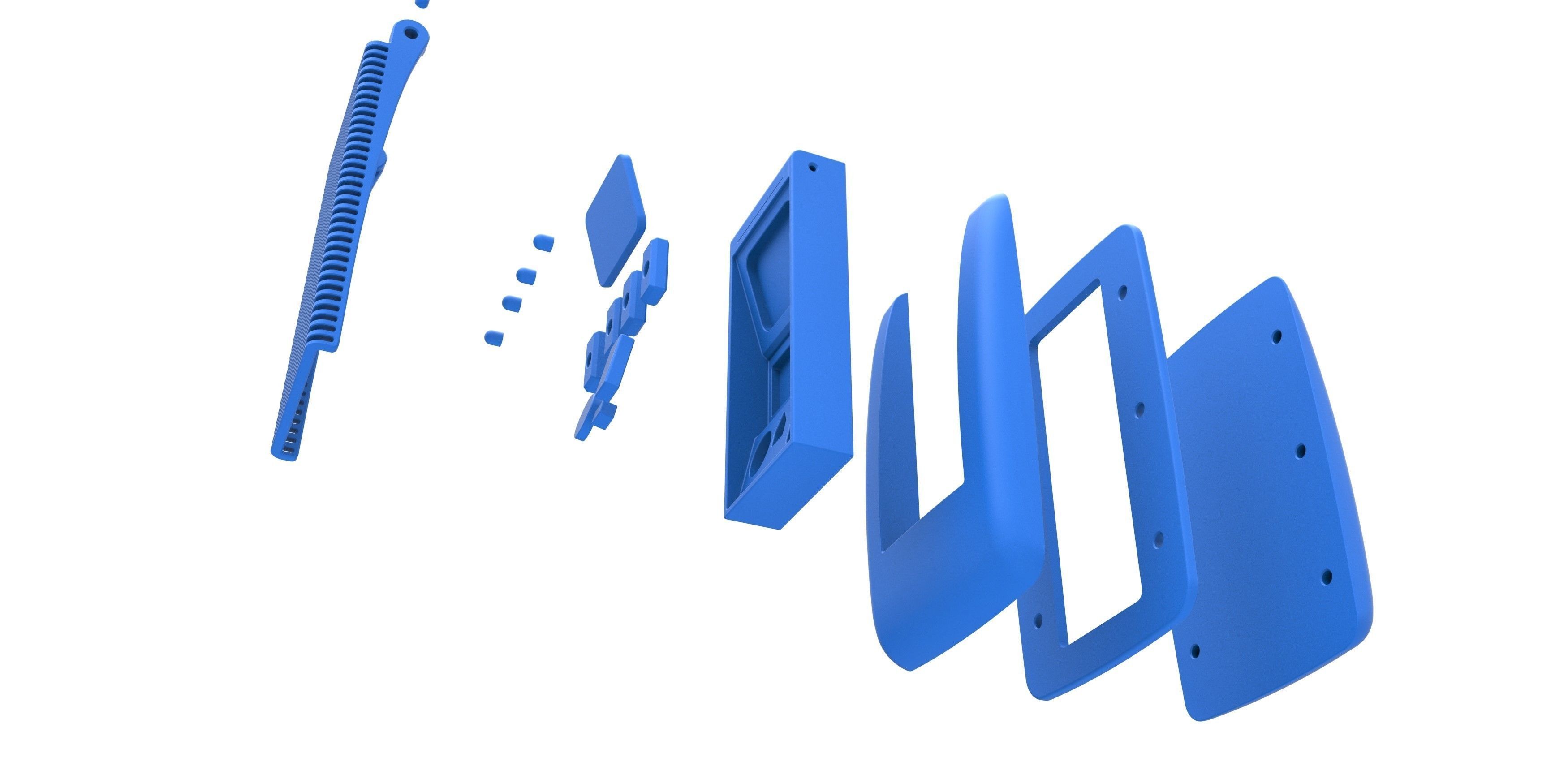 Communicator from the movie Star Trek Generations 1994 3D print model_30