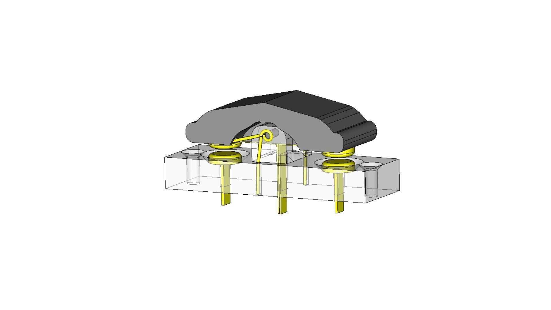  SPDT Momentary Switch 3D print model_5