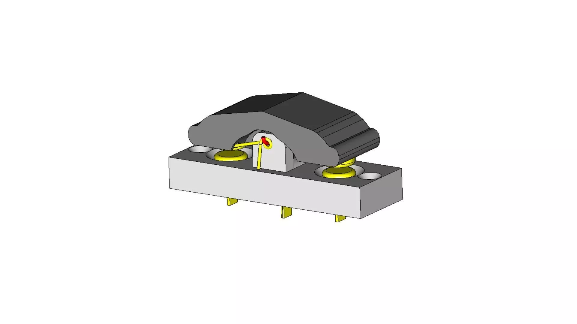  SPDT Momentary Switch 3D print model_0
