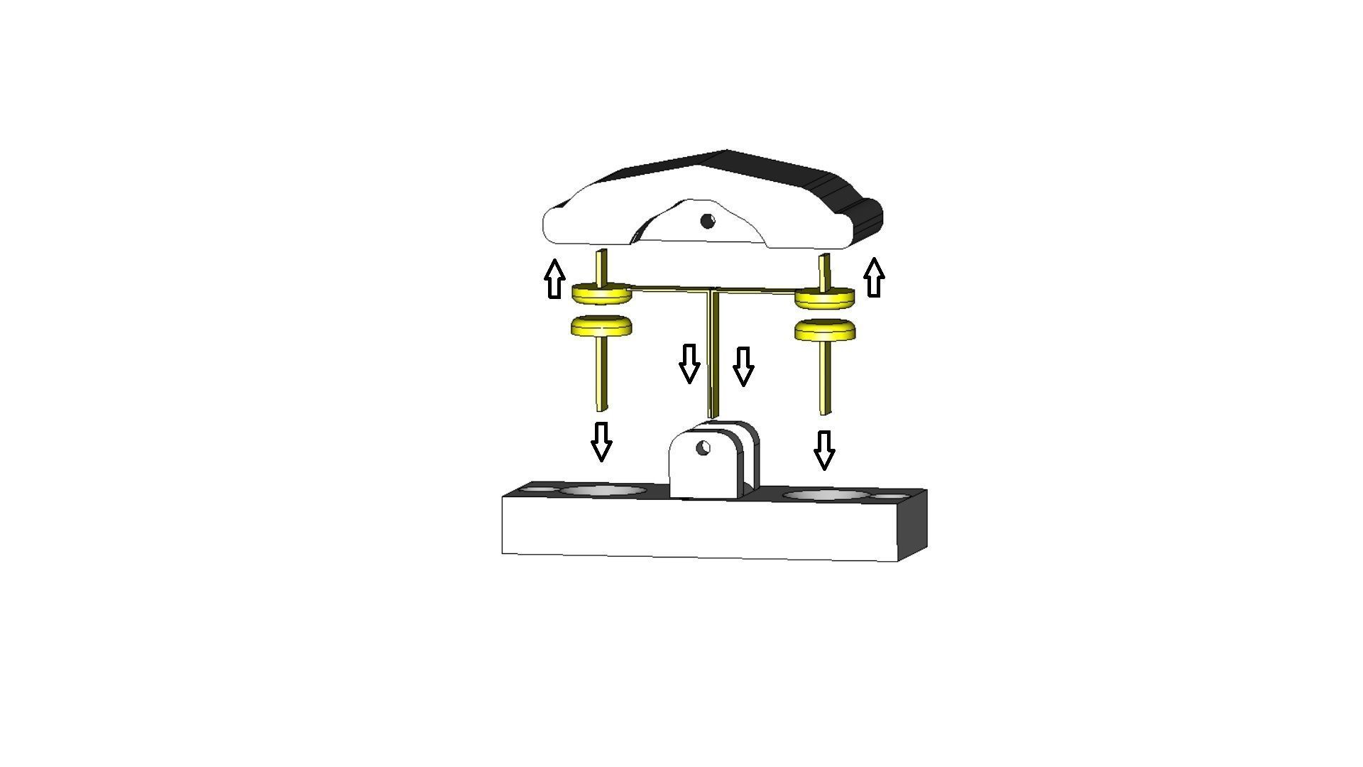  SPDT Momentary Switch 3D print model_2