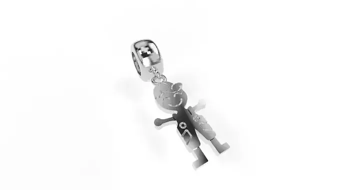 Boy Charm 3D print model Boy Charm 3D print model