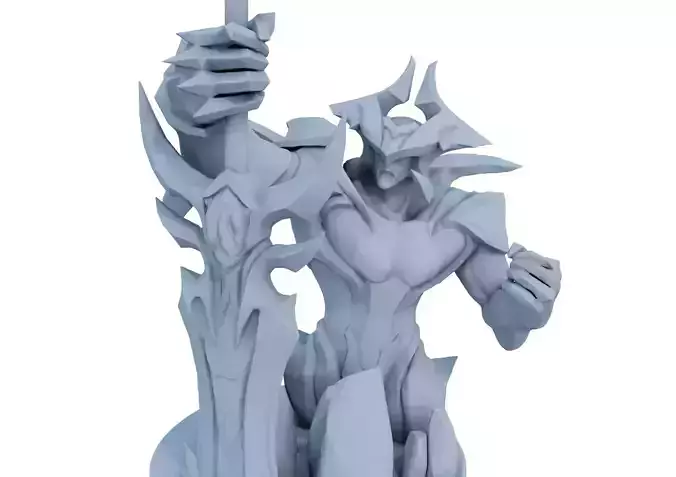 Aatrox League of Legends 3D print model