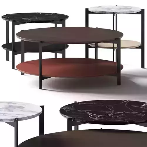 Kendo Mobiliario Exo Round Coffee Tables
