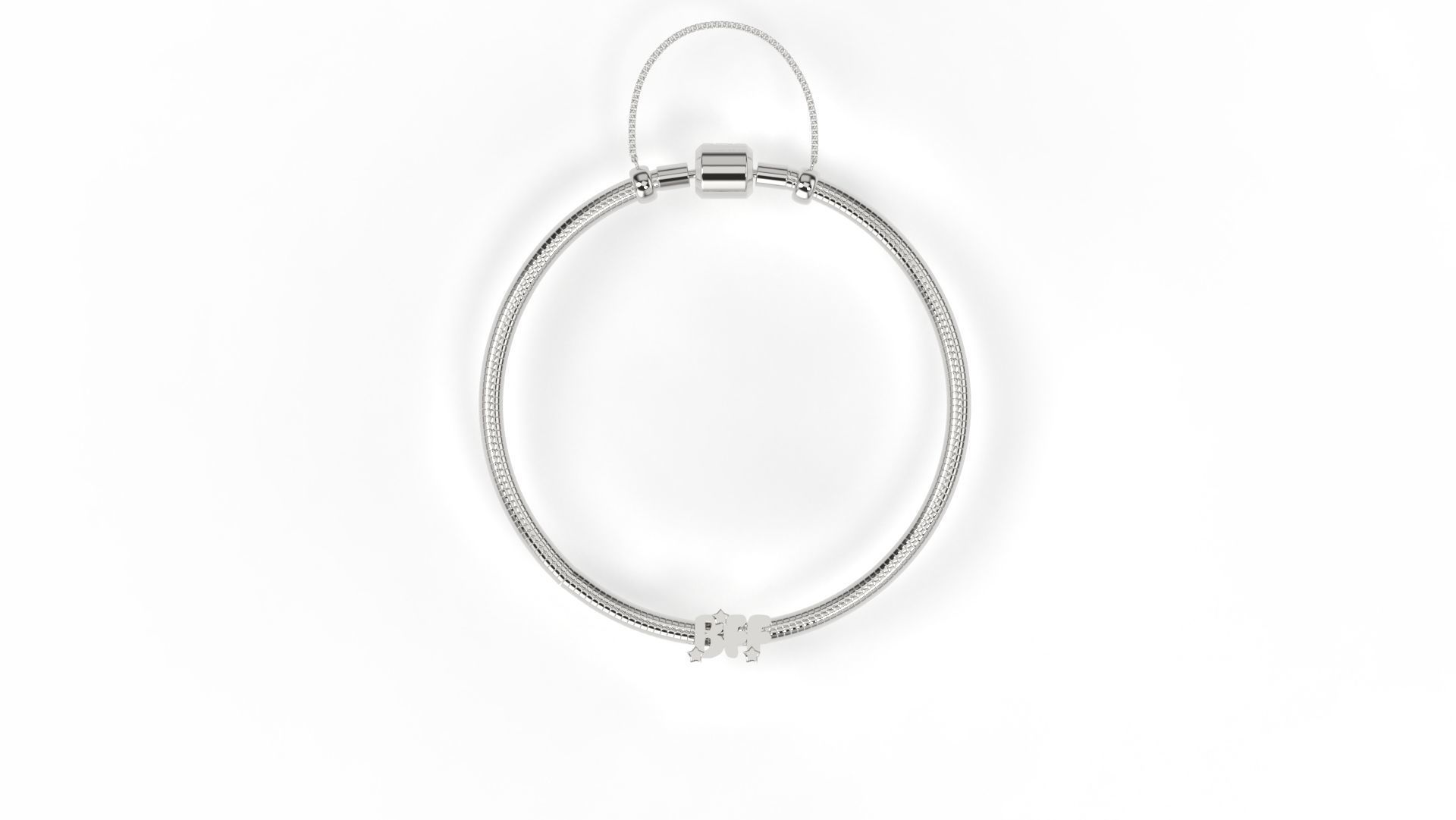 BFF Charm 3D print model_3