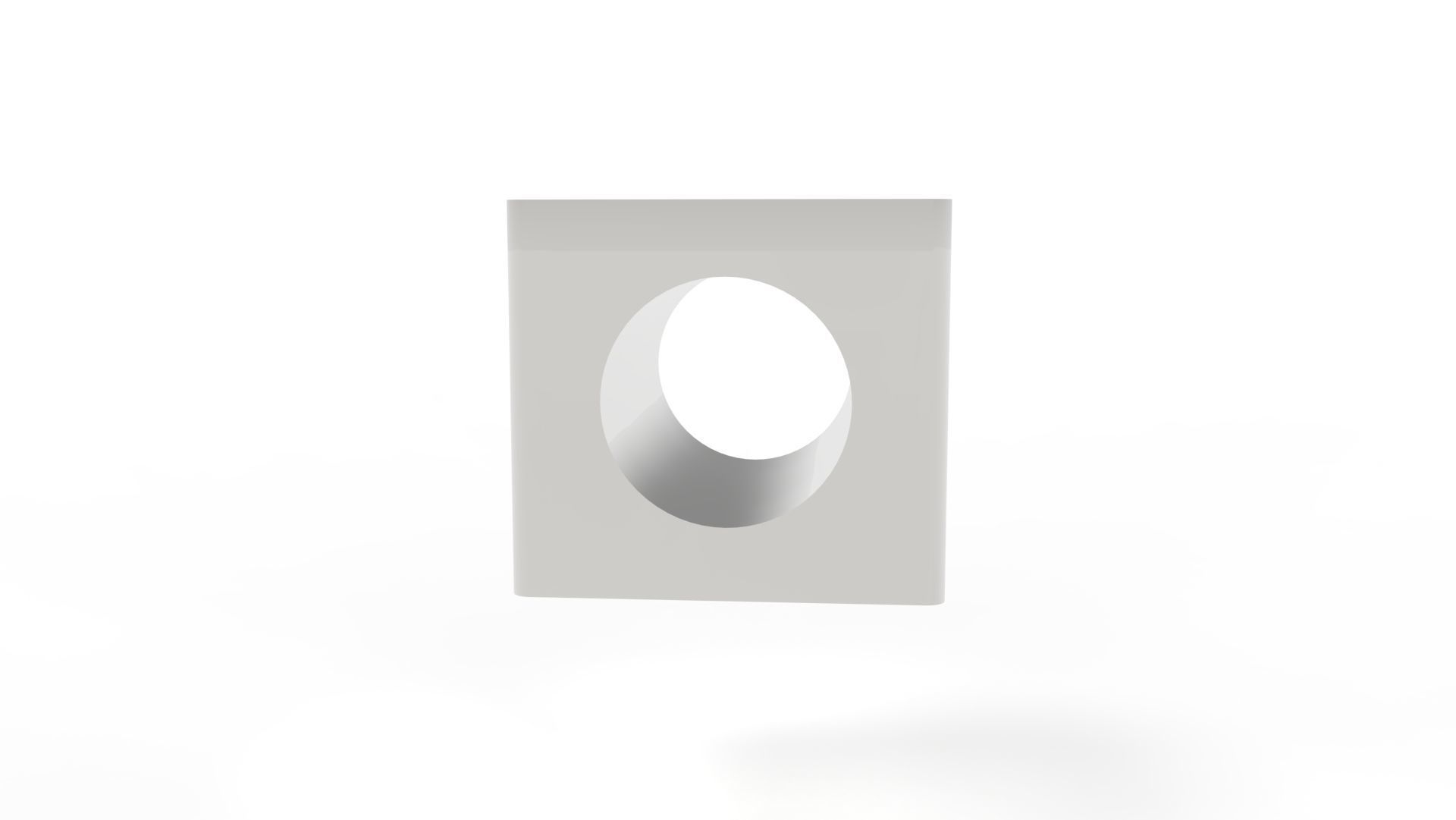 Face Book Charm 3D print model_4