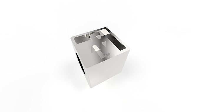 Face Book Charm 3D print model