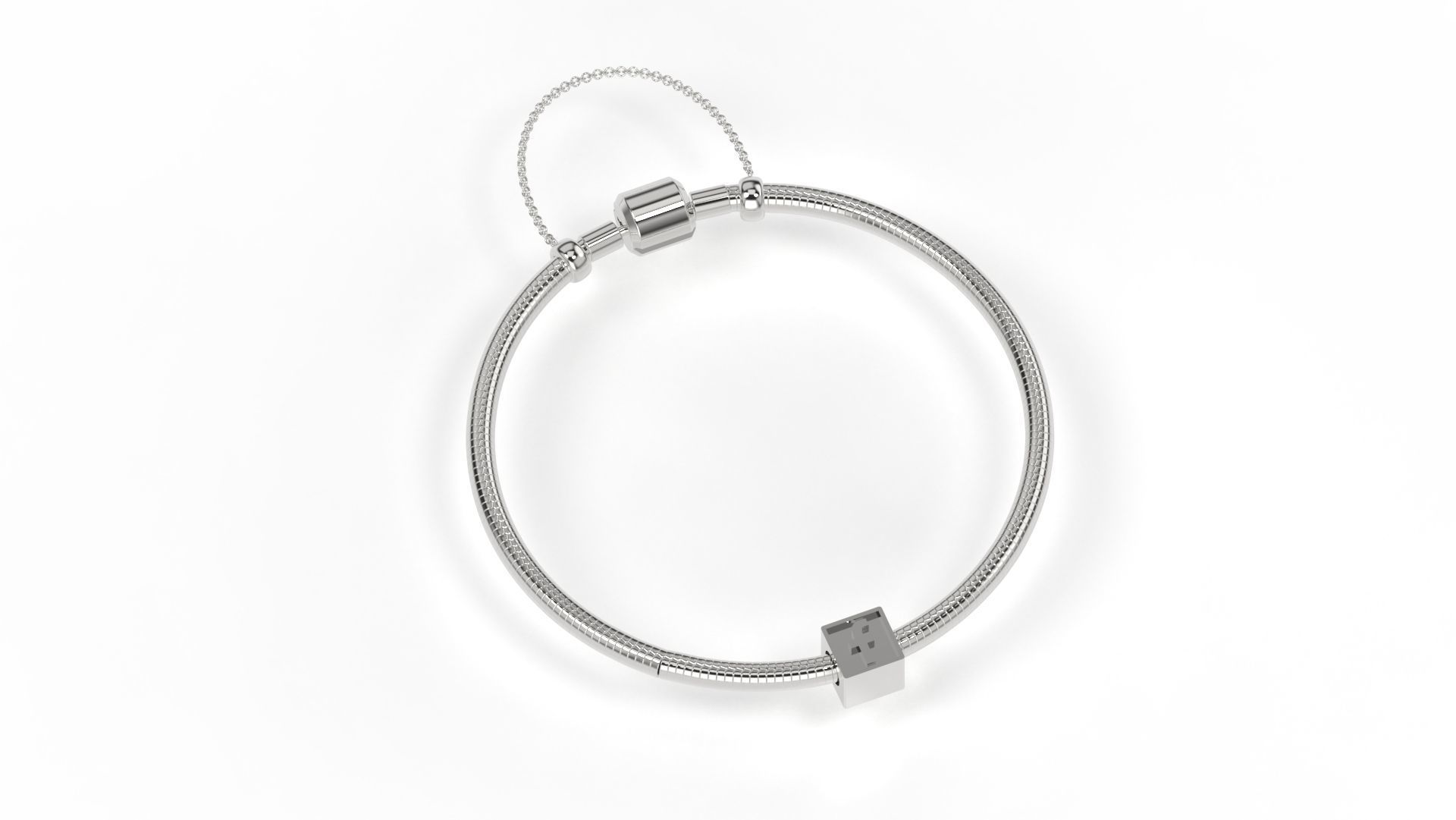 Face Book Charm 3D print model_1