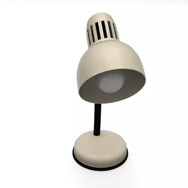 Desk lamp 3D model_0