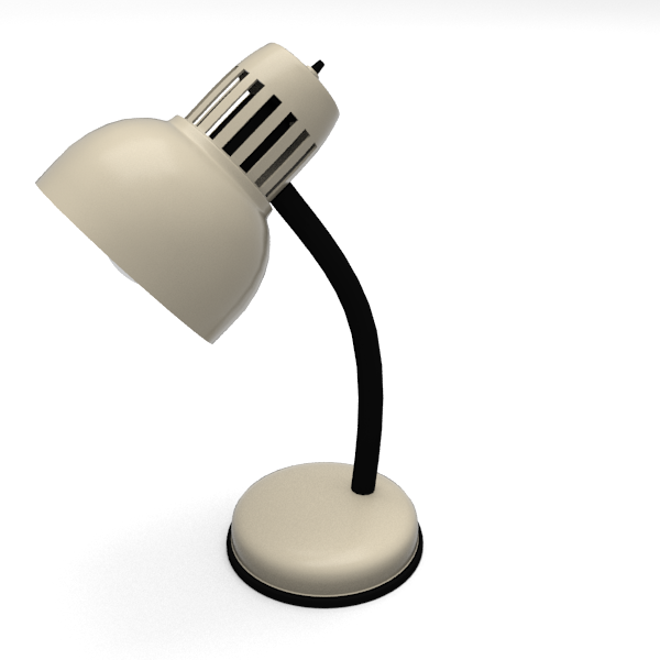 Desk lamp 3D model_5