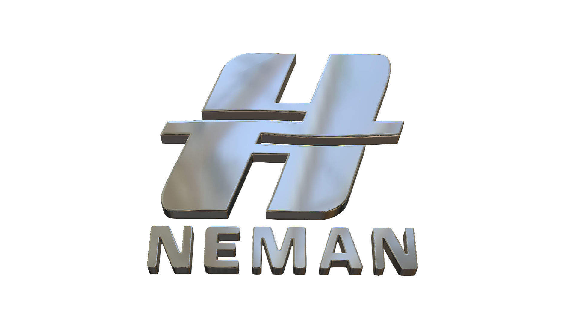 neman logo 3D model_4