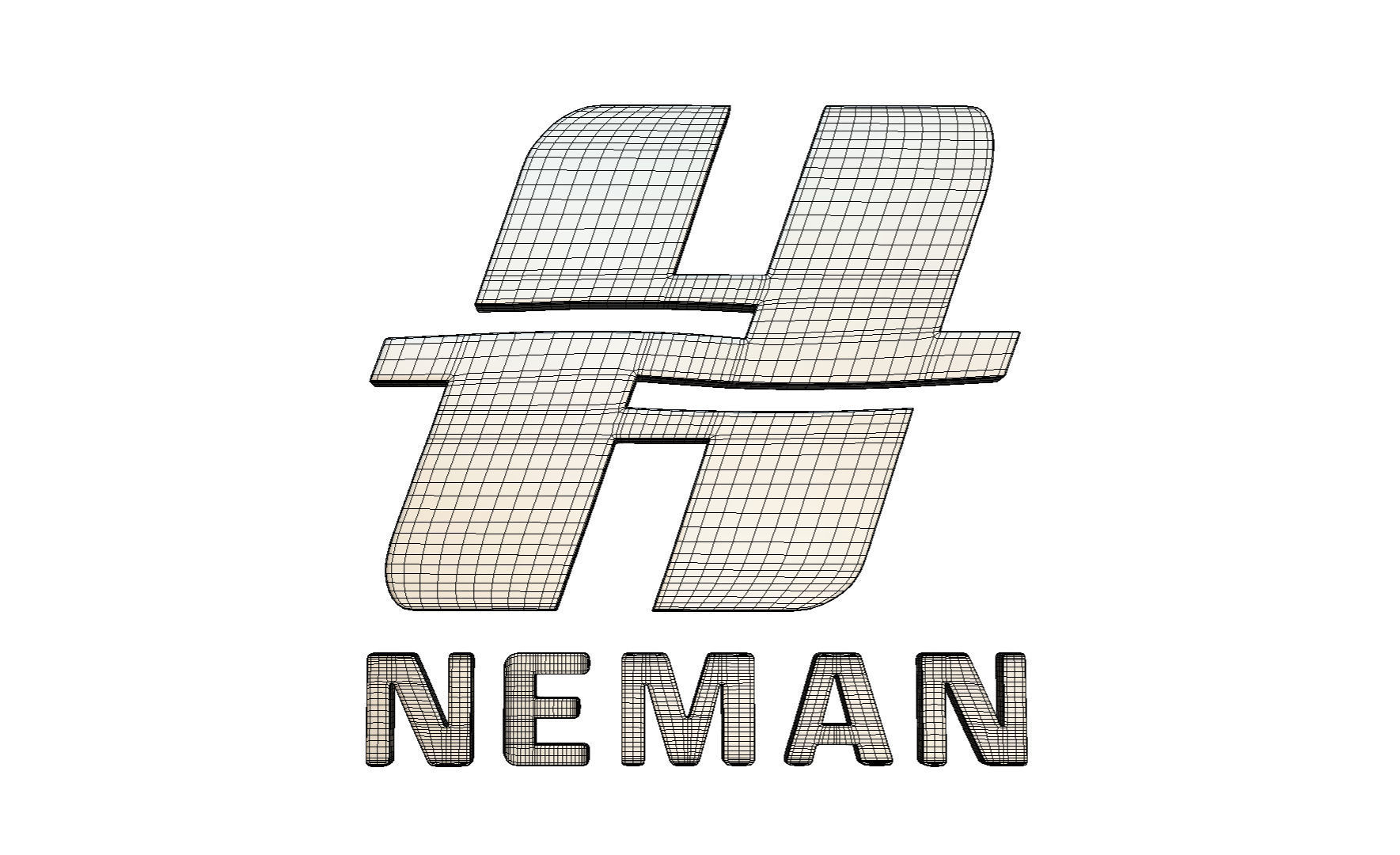 neman logo 3D model_6