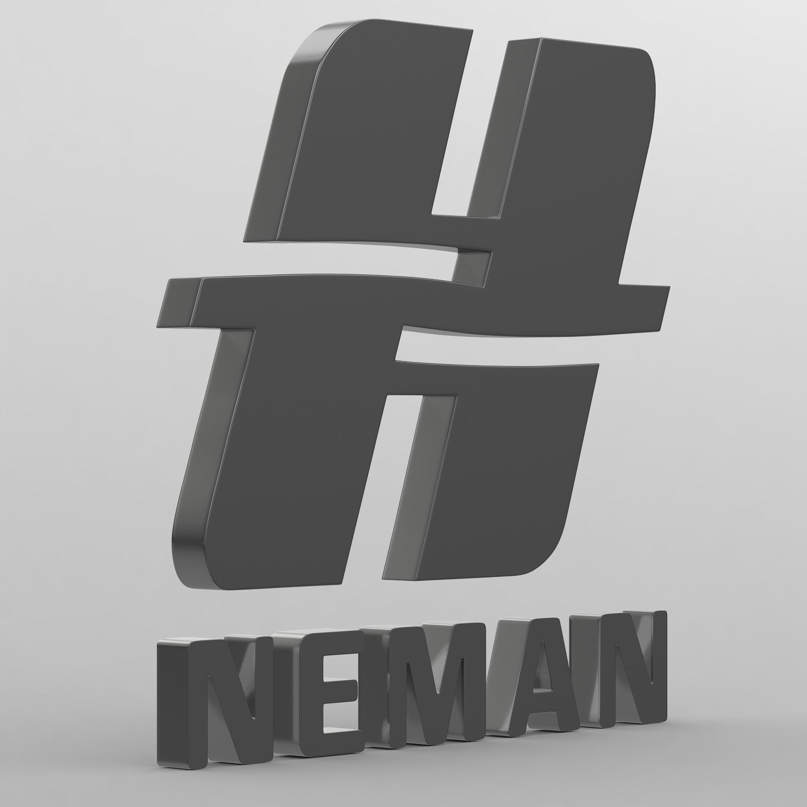 neman logo 3D model_7