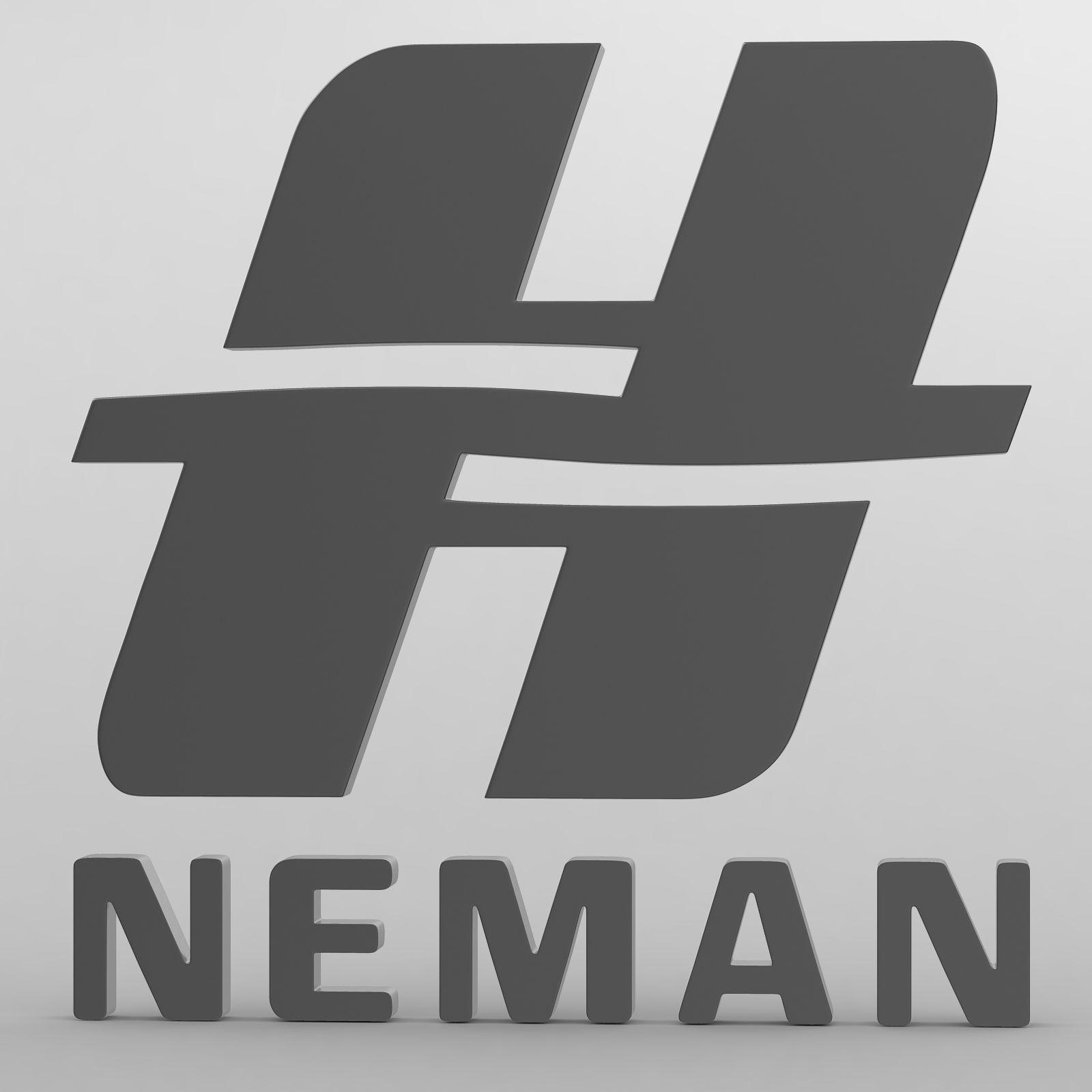 neman logo 3D model_9