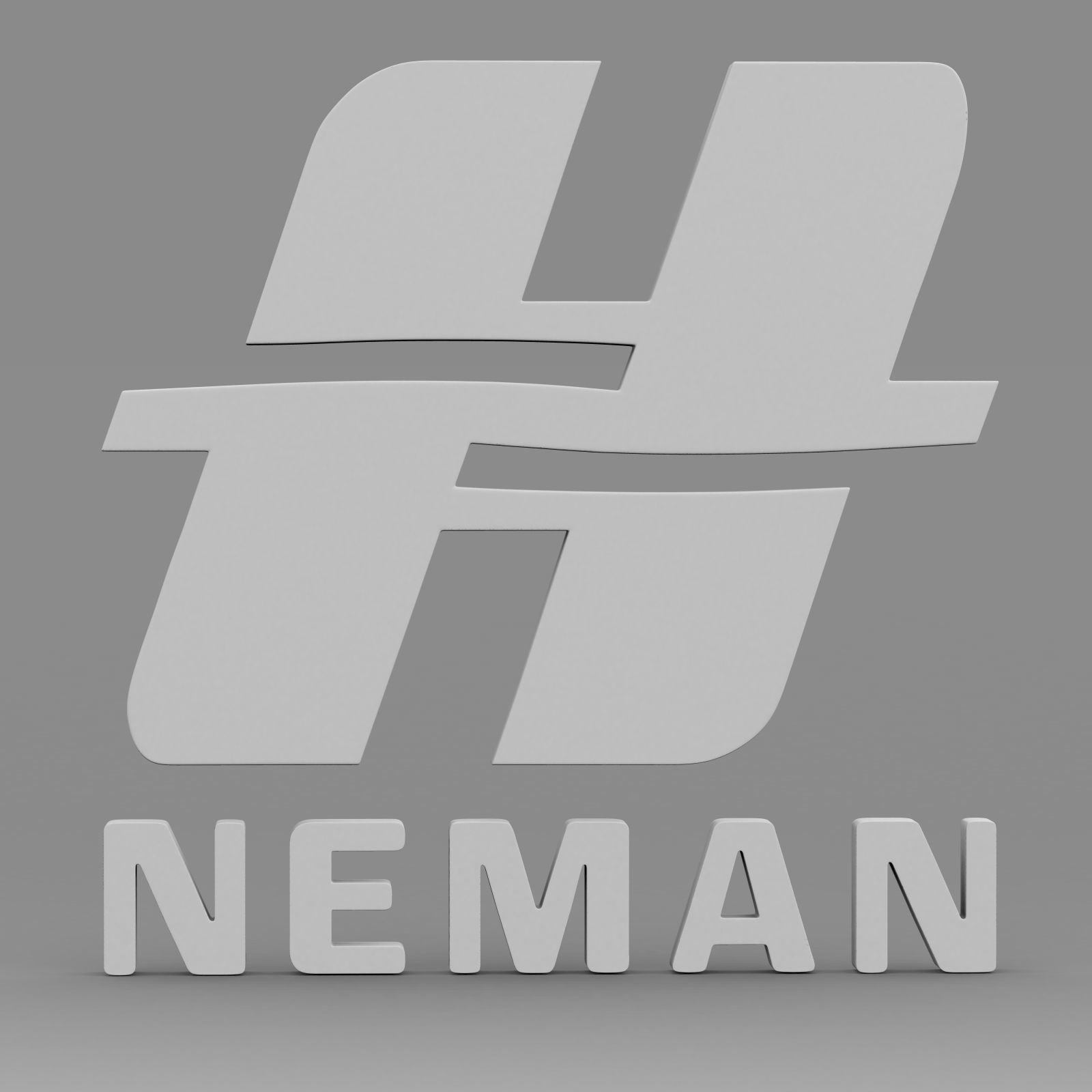 neman logo 3D model_12