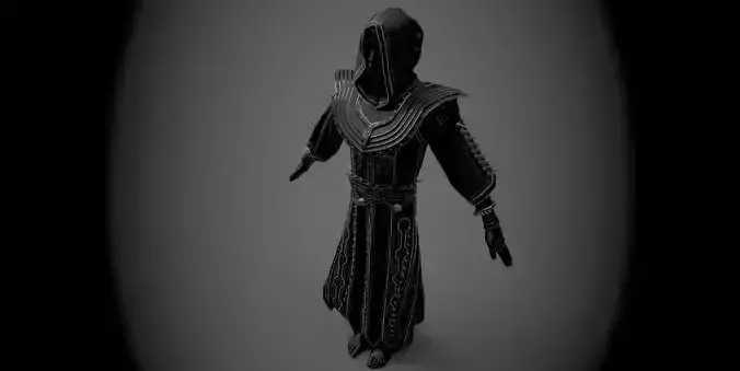 Dark Mantle with spikes