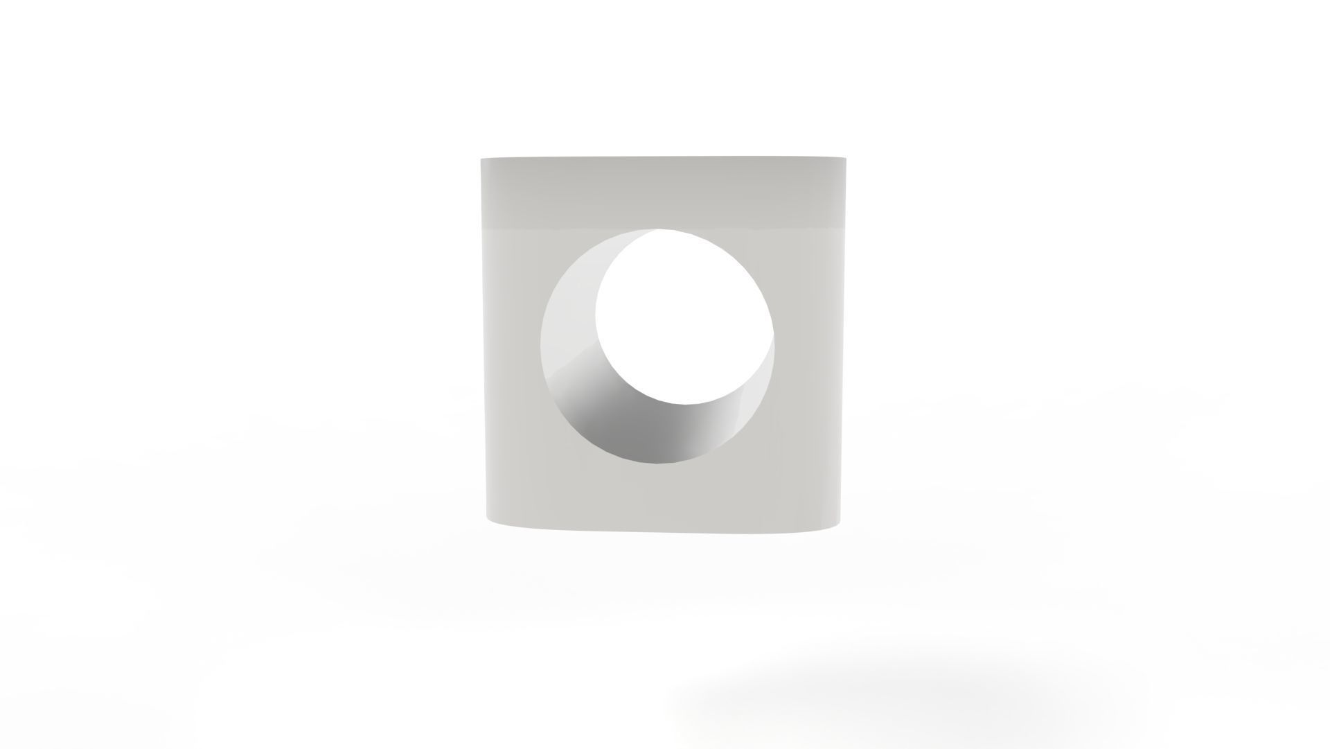 Youtube Charm 3D print model_3