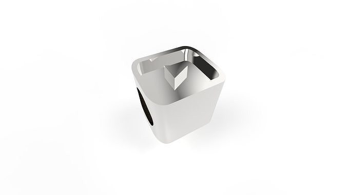 Youtube Charm 3D print model