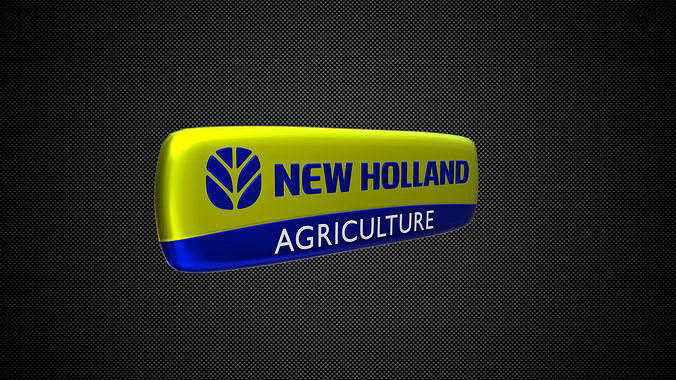 new holland logo 3D model