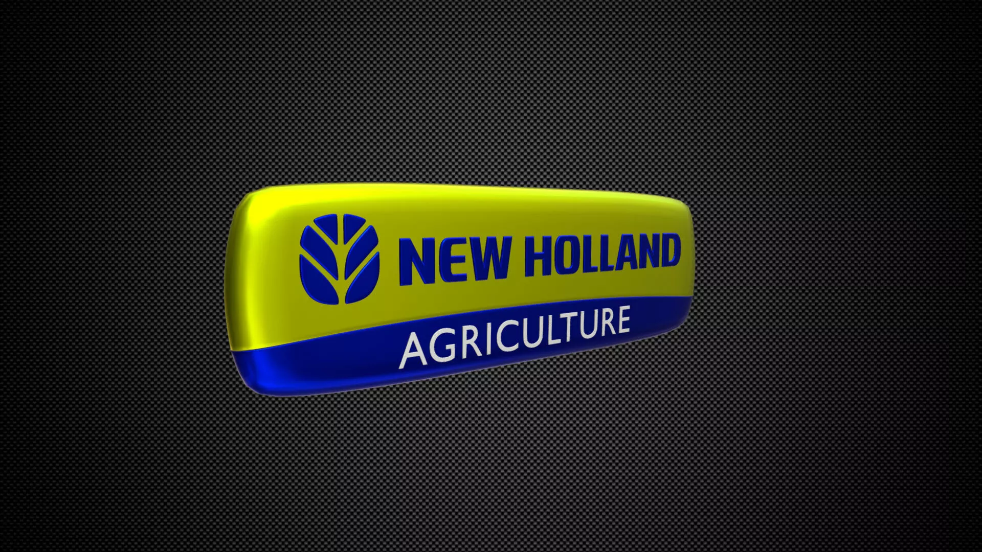 new holland logo 3D model