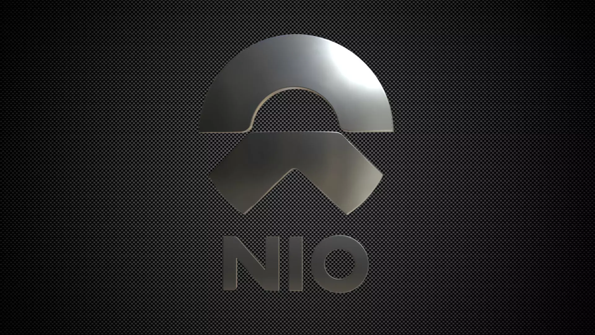 nio logo 3D model