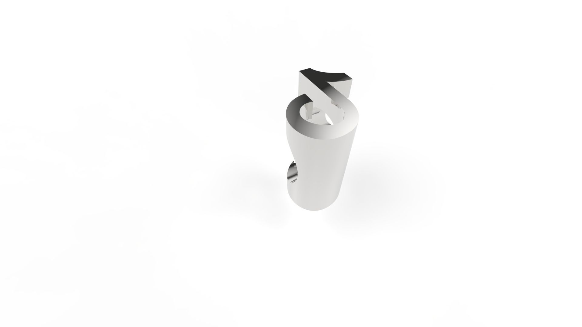 TikTok Charm 3D print model_3