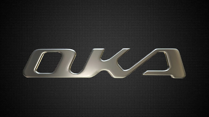 oka logo 3D model