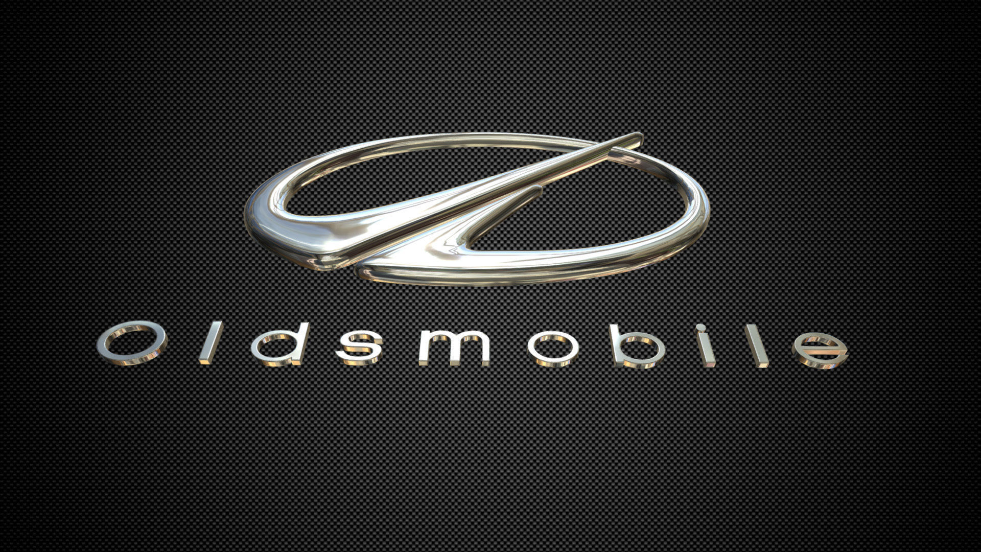 oldsmobile logo 3D model_4