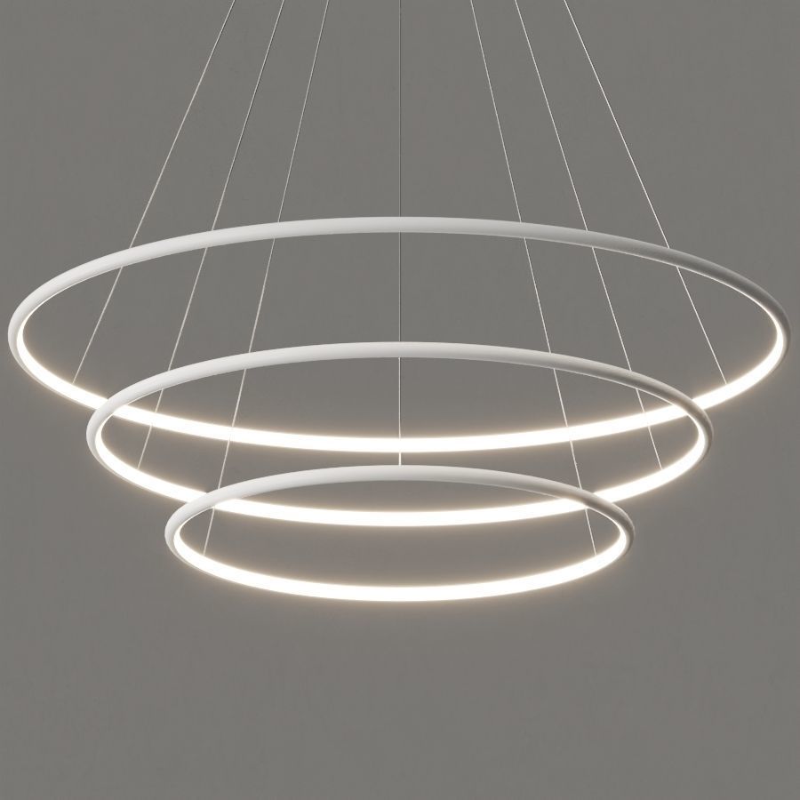Altavola Design LED Rings No 3 Pendant Lamp 3D model_1