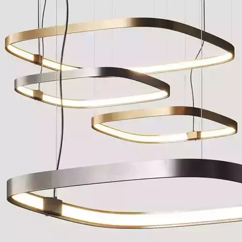 Panzeri Zero Square Pendant Lamps