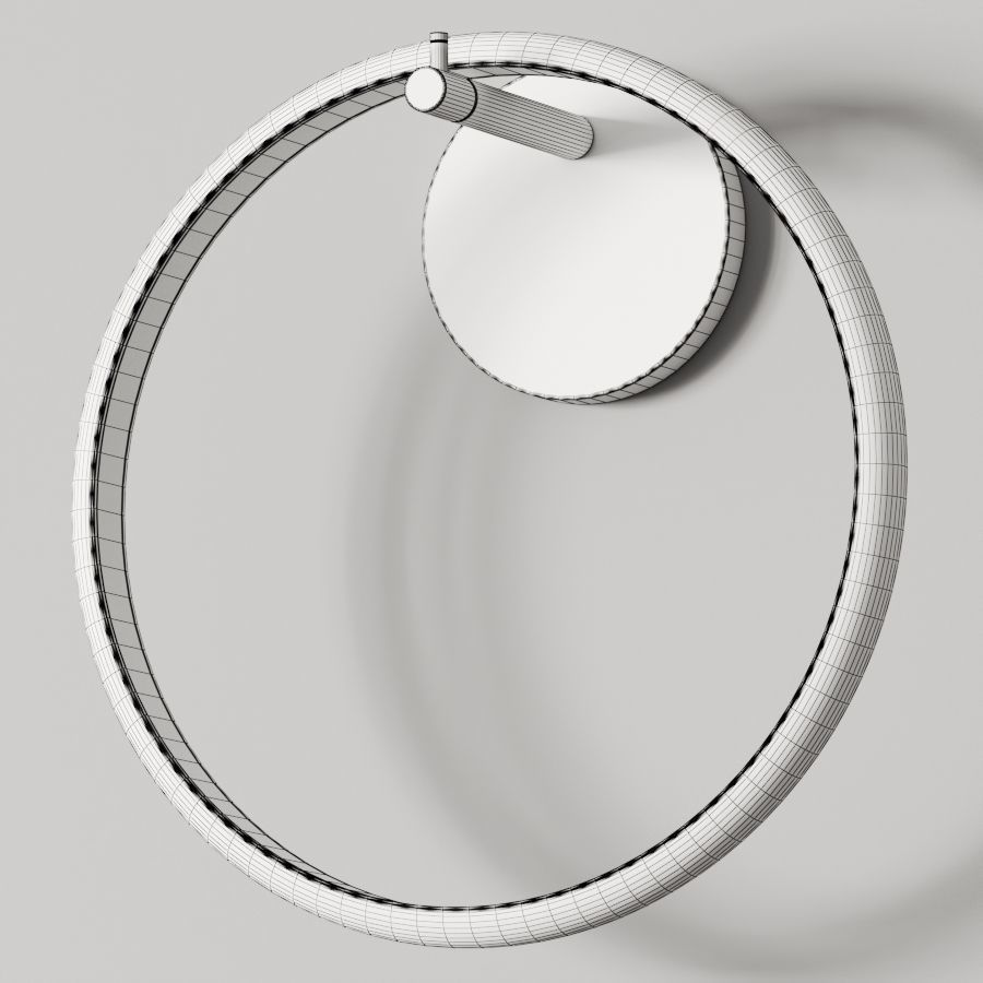 Garofoli Cerchi di Luce Wall Lamp 3D model_2