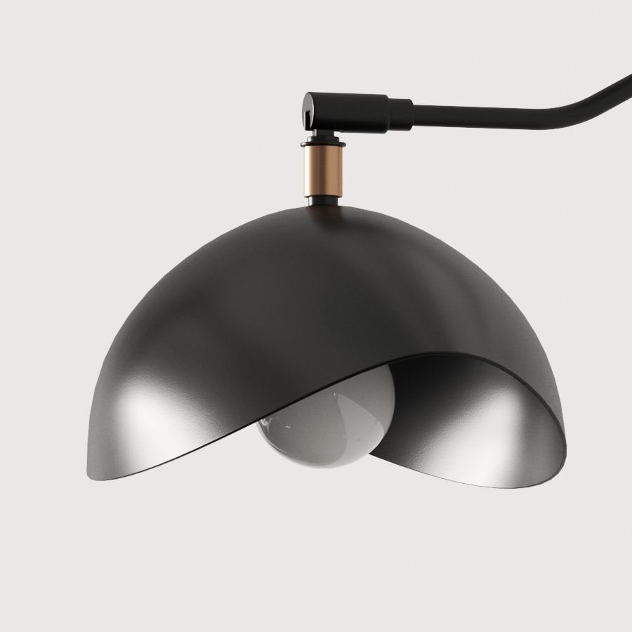 Luminaire Authentik Coquelicot Wall Lamp 3D model_1