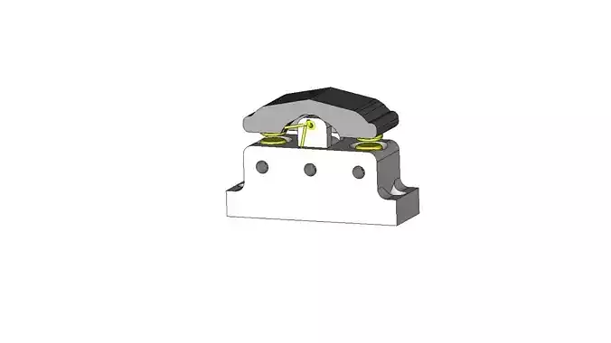 SPDT Momentary Screw Switch  3D print model