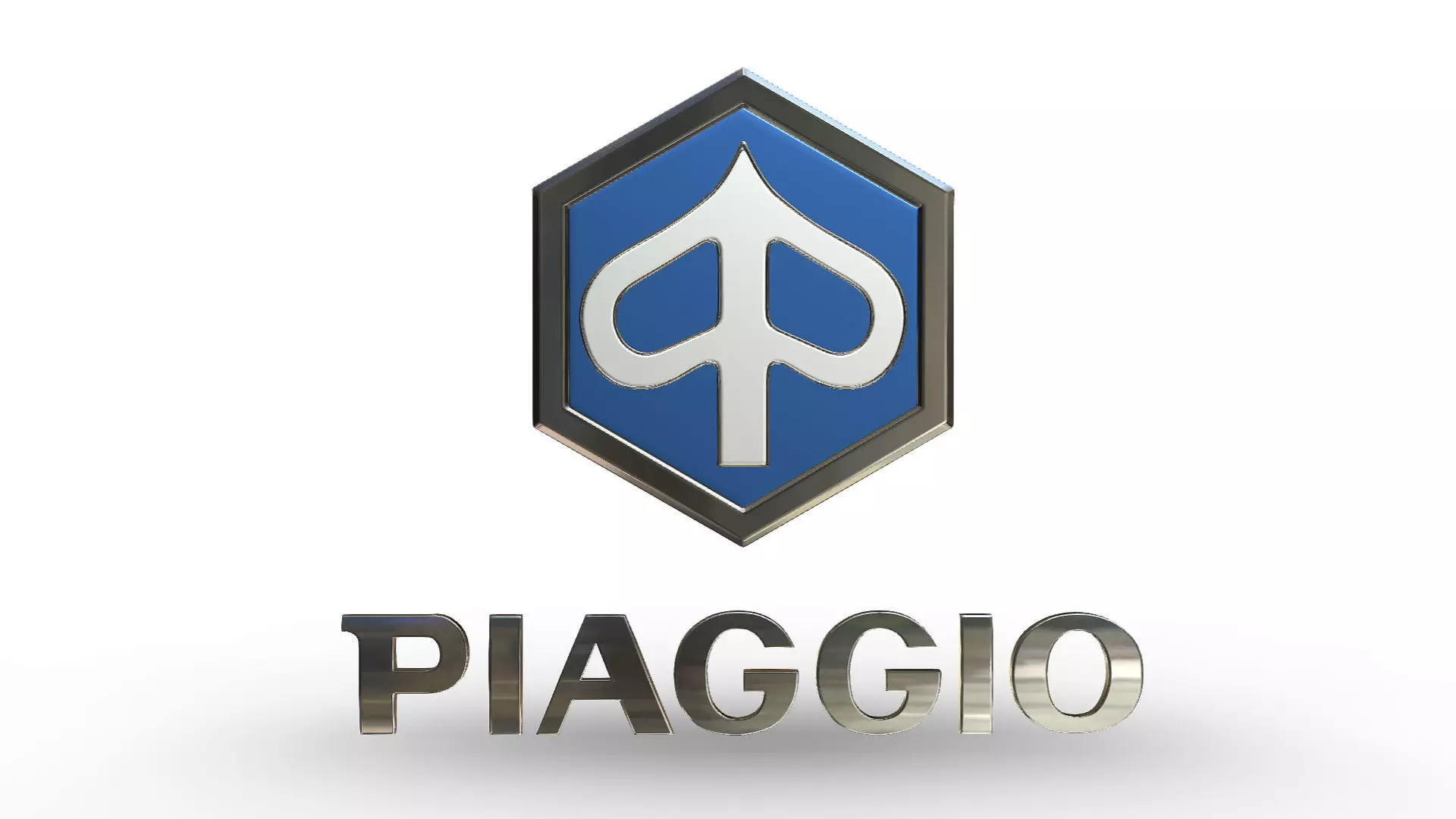 piaggio logo 3D model_0