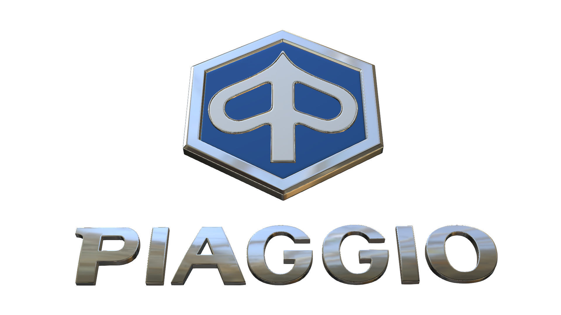 piaggio logo 3D model_4