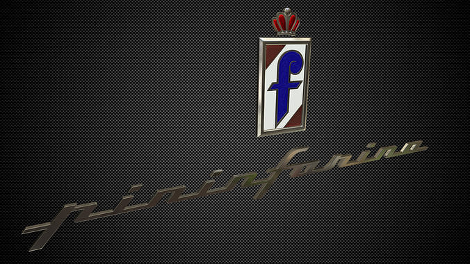pininfarina logo 3D model