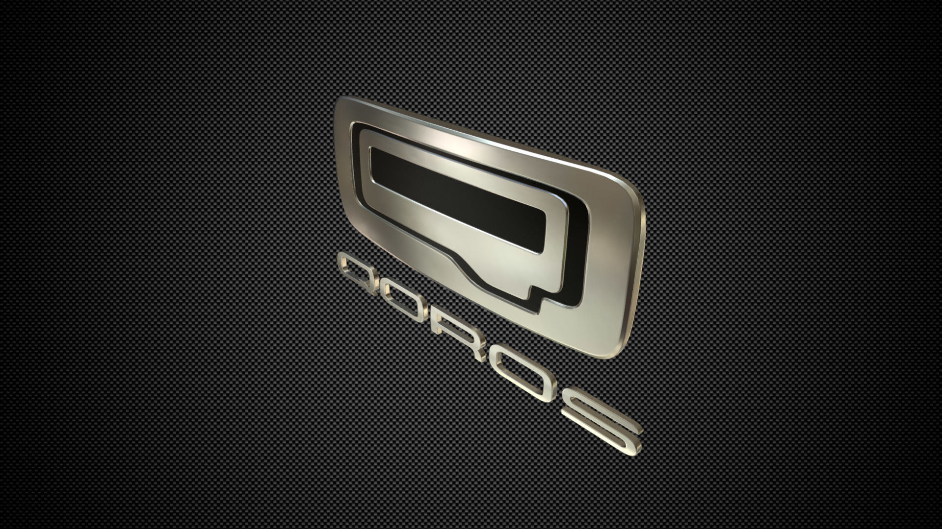 qoros logo 3D model_5