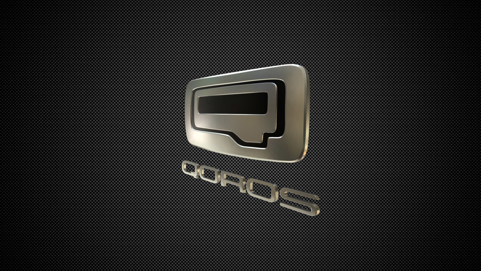 qoros logo 3D model_2