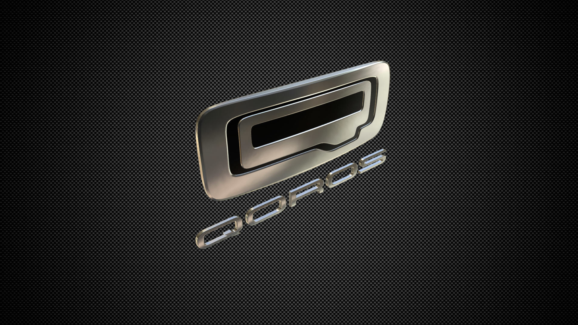 qoros logo 3D model_3