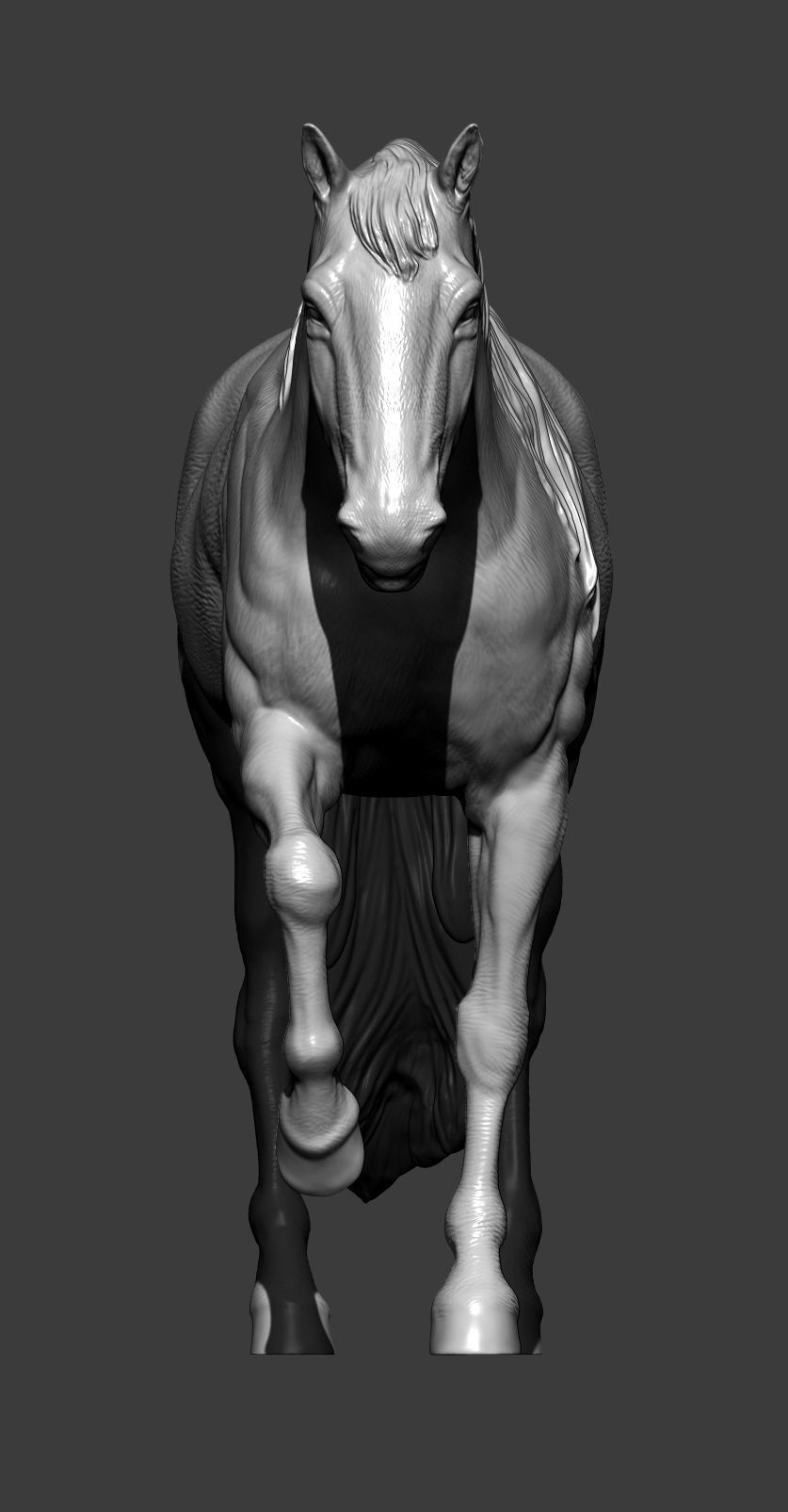 Horse 3D print model_8