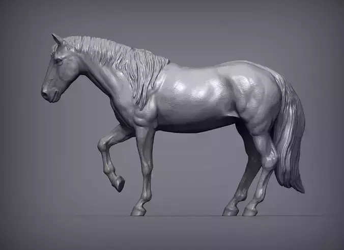 Horse 3D print model