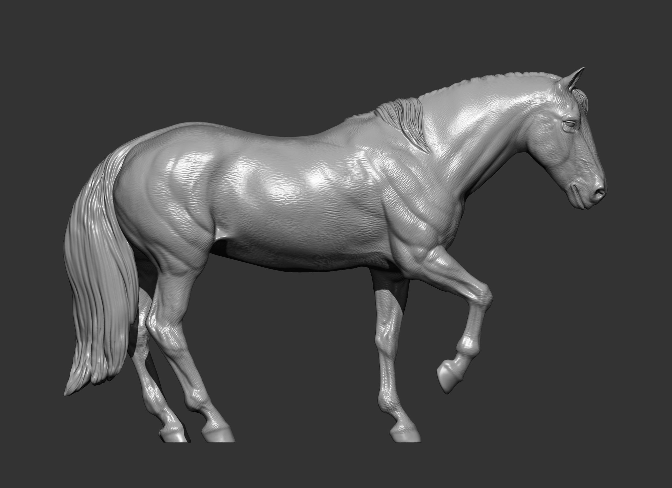 Horse 3D print model_7