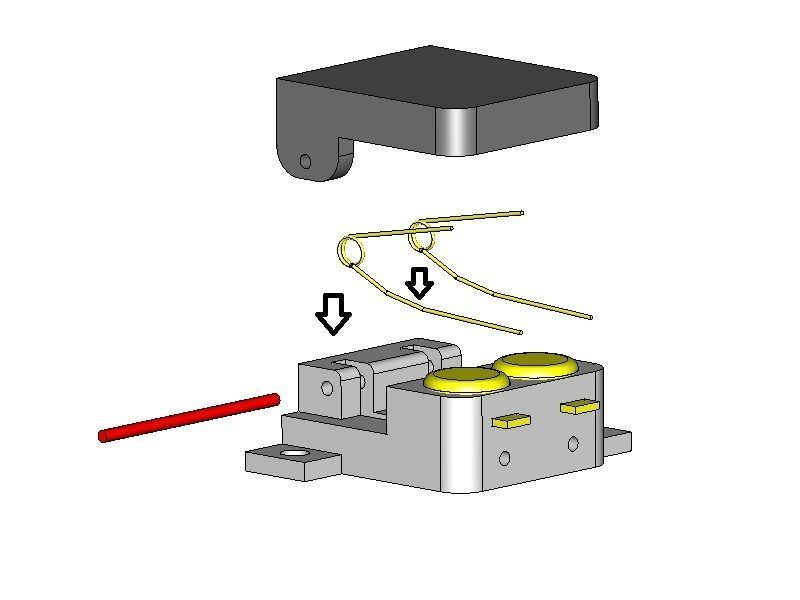 SPDT Momentary Small Switch 3D print model_3
