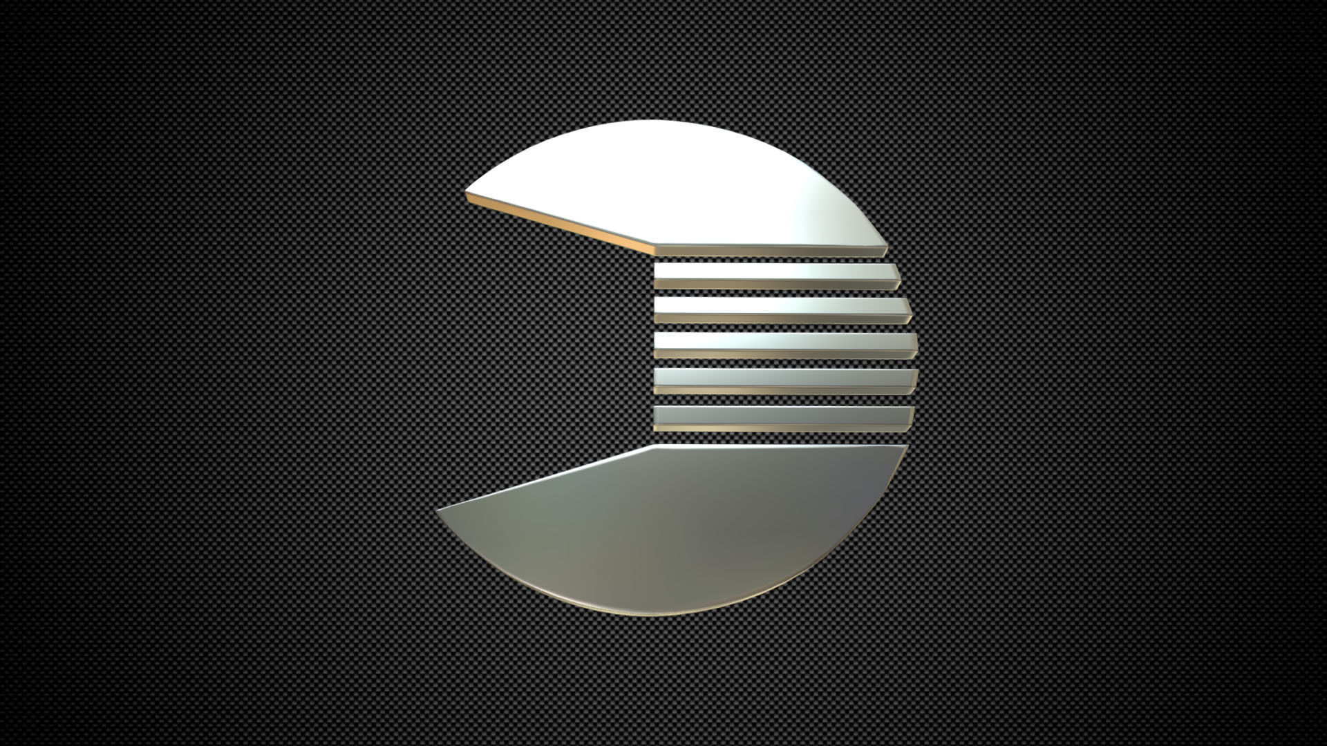 quant logo 3D model_3