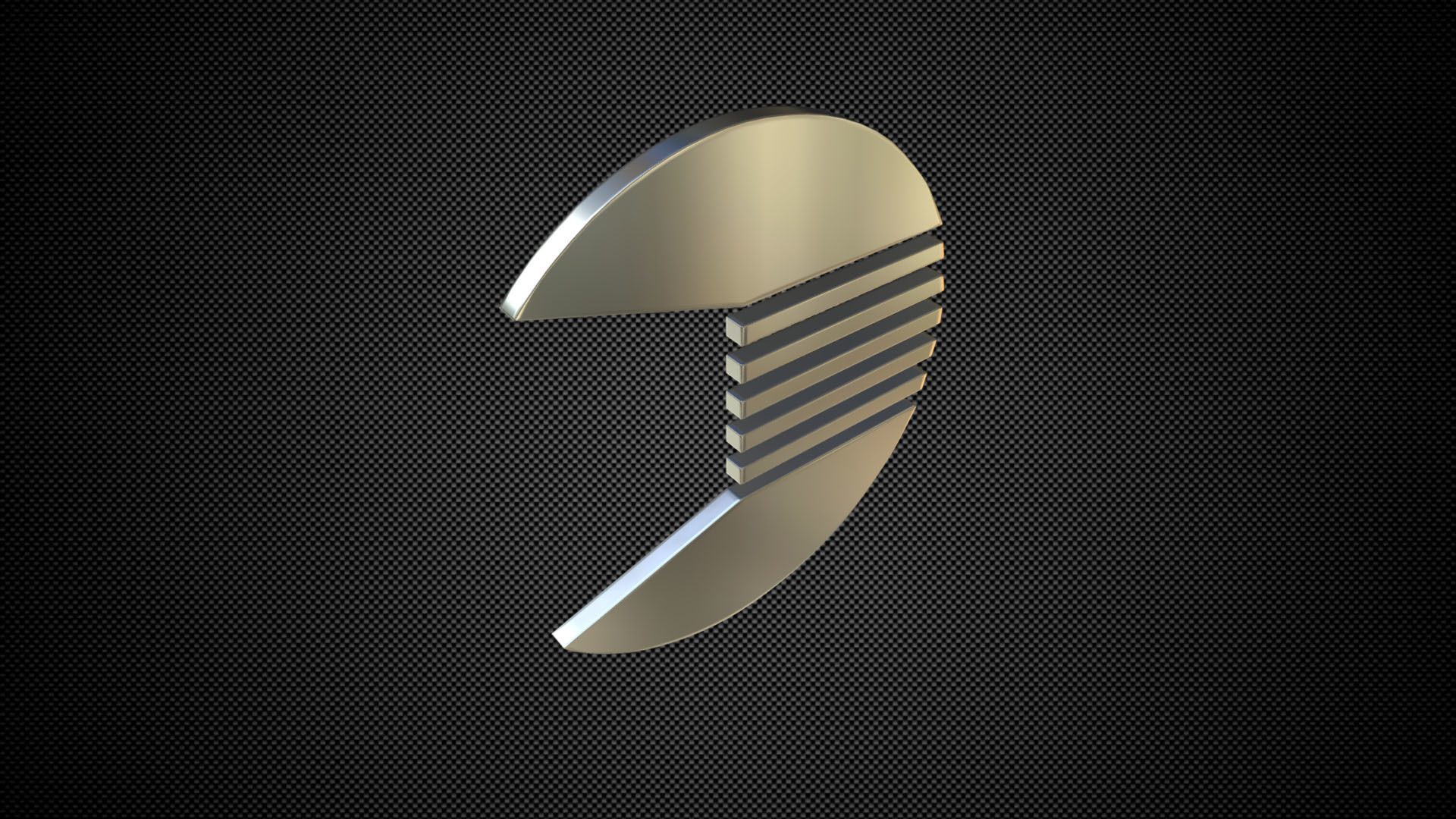 quant logo 3D model_4