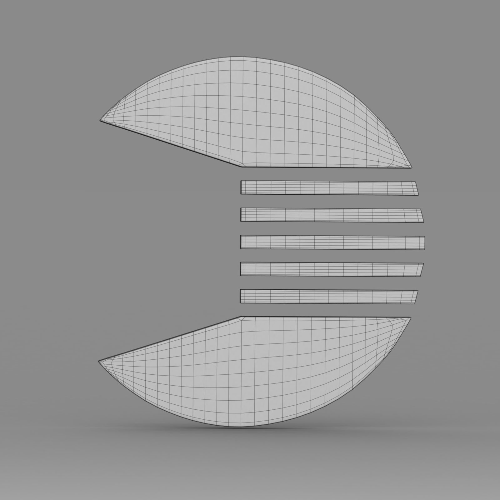 quant logo 3D model_7
