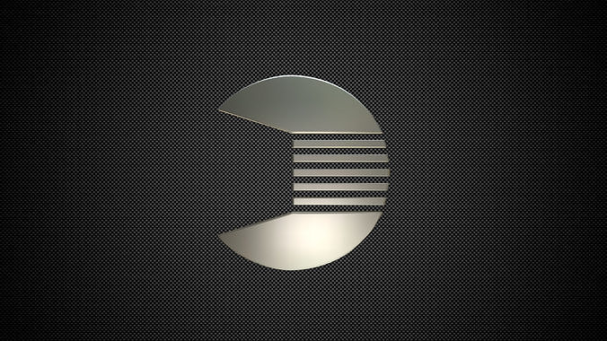 quant logo 3D model